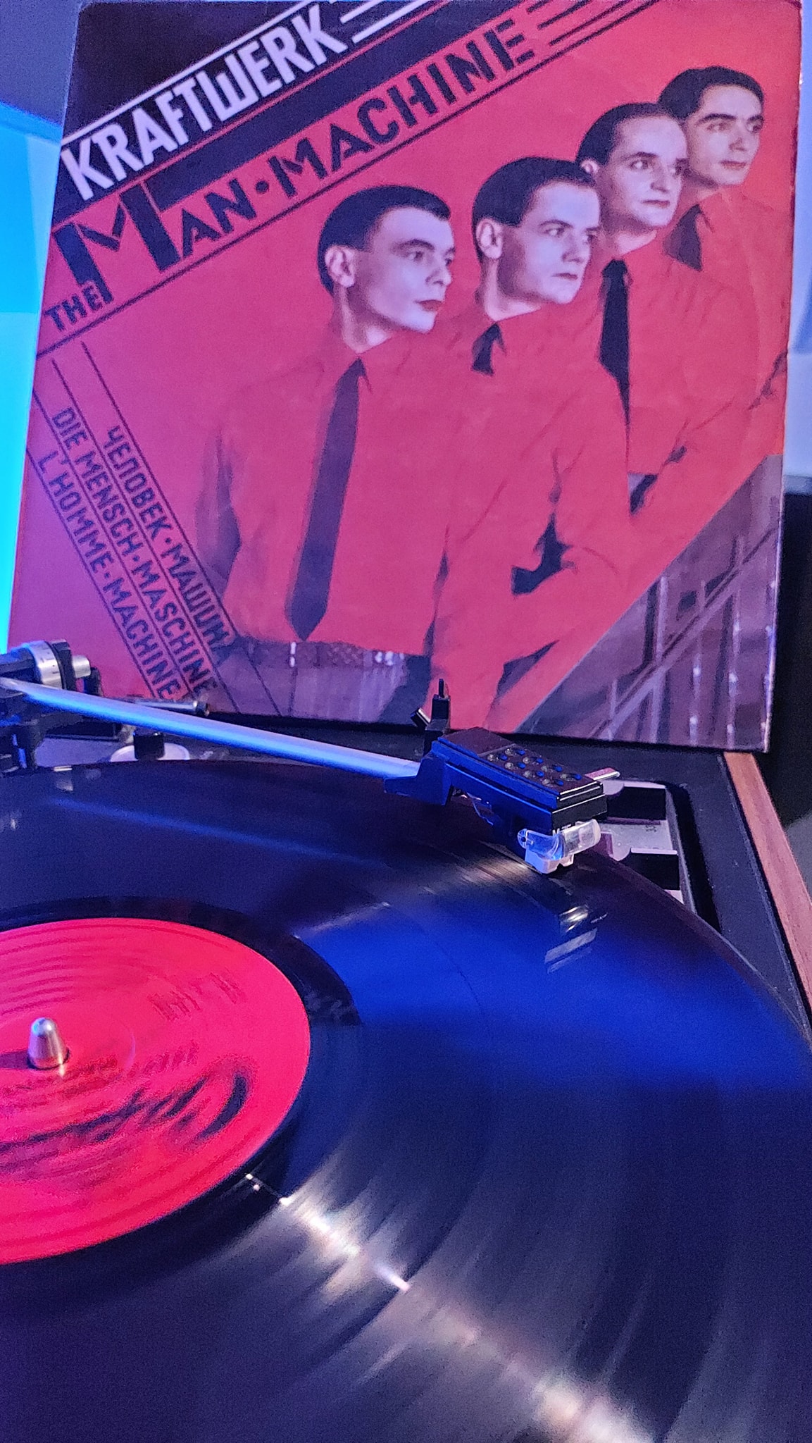 Kraftwerk's The Man Machine 1978 Japanese promo vinyl