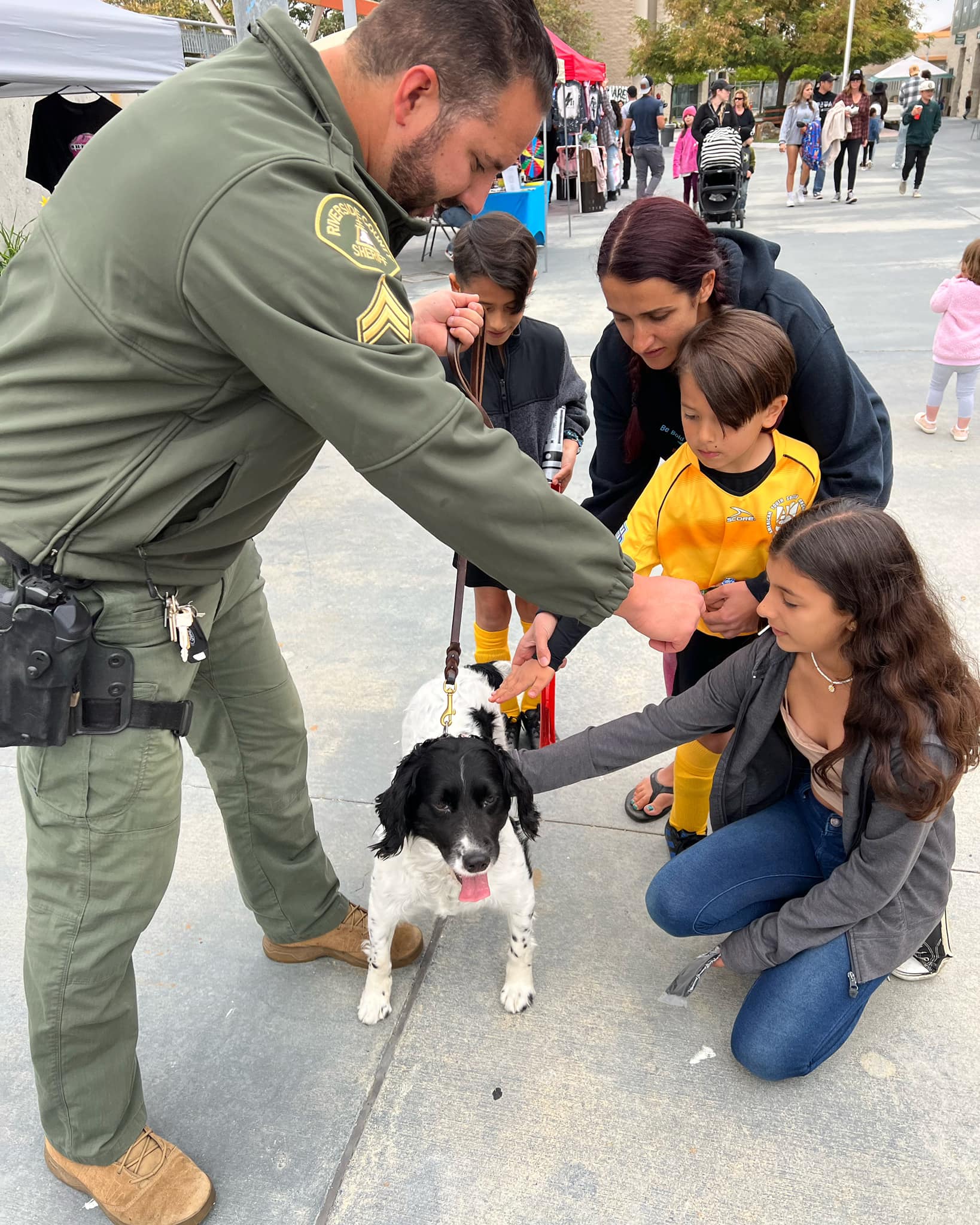 Riverside County Sheriff's Office - K9 Vinnie is out making new friends ...