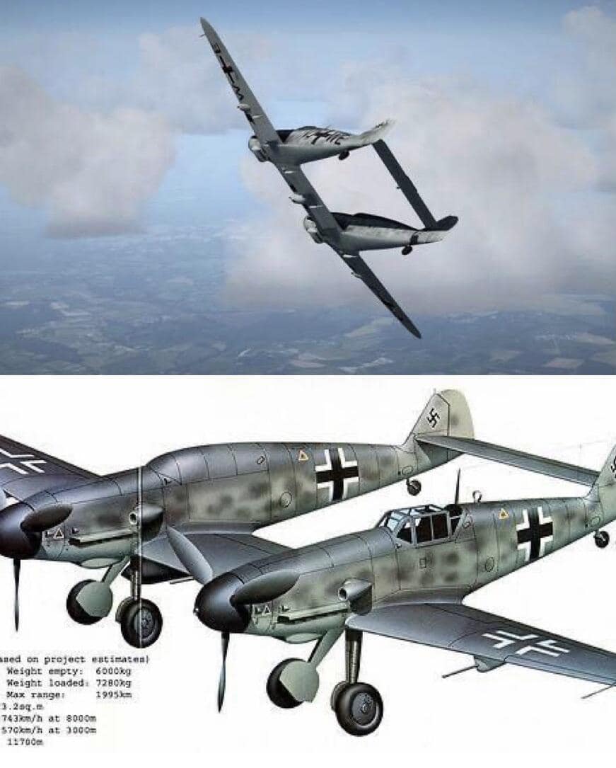 bf 109 z project details and specifications