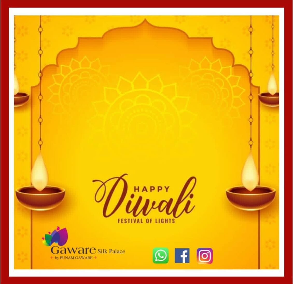 Gaware - Celebrate this Diwali with Gaware Silk Saree’s. Whatsapp for ...