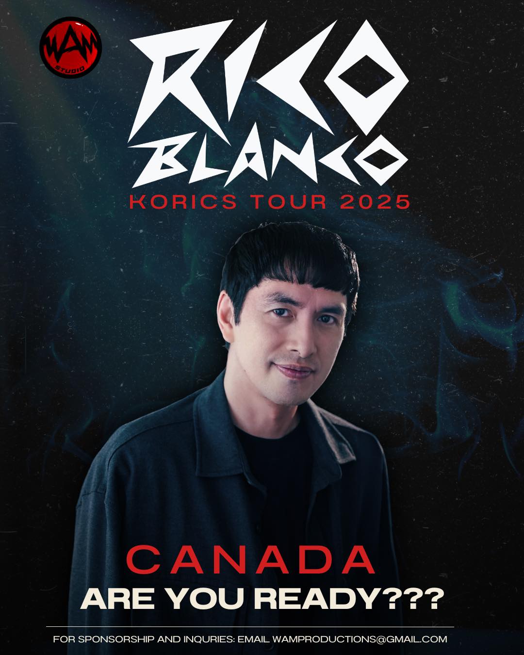 WAM - 🔥 IT’S OFFICIAL 🔥 The KORICS TOUR 2025 featuring Rico Blanco is ...