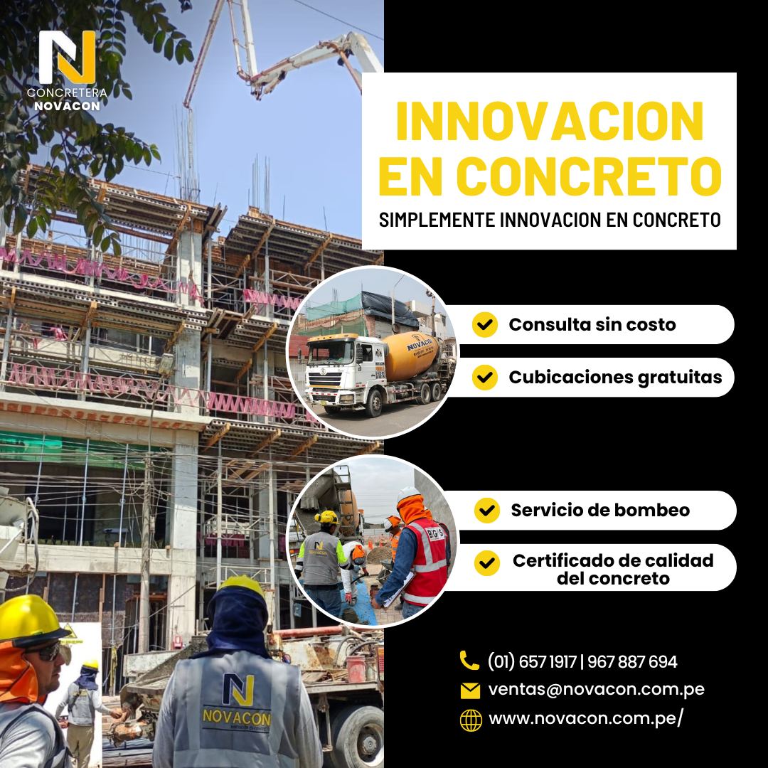 Novacon Sac - Asesoria y venta de Concreto Premezclado... | Facebook