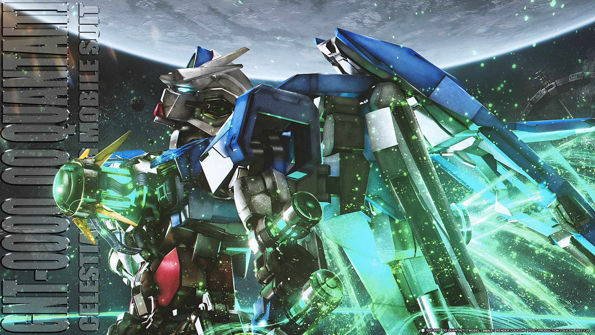 GNT-0000 00 Qan[T] Mobile Suit Gundam Arsenal Base WAVECHOES 