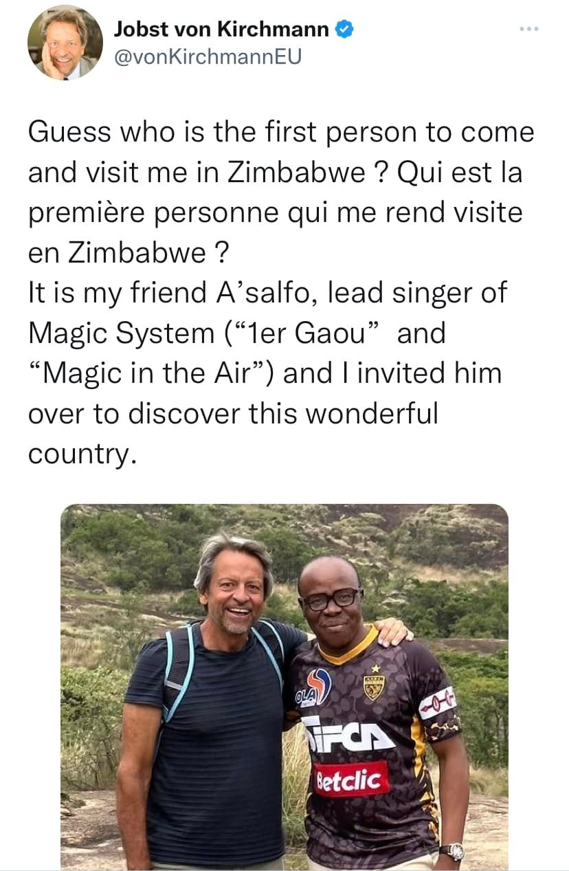 EarGround Media - MAGIC SYSTEM📍🇿🇼 | A’salfo, lead singer... | Facebook