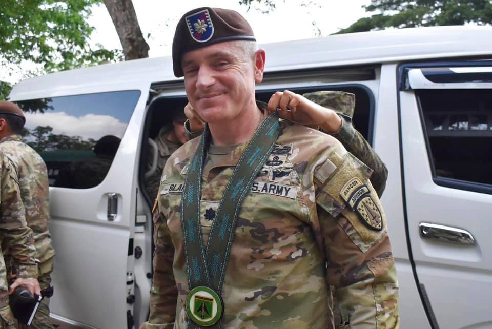 Commander, 4th FA Battalion, 5SFAB, SFAC, USARPAC Visits AAR LTC DUSTIN ...