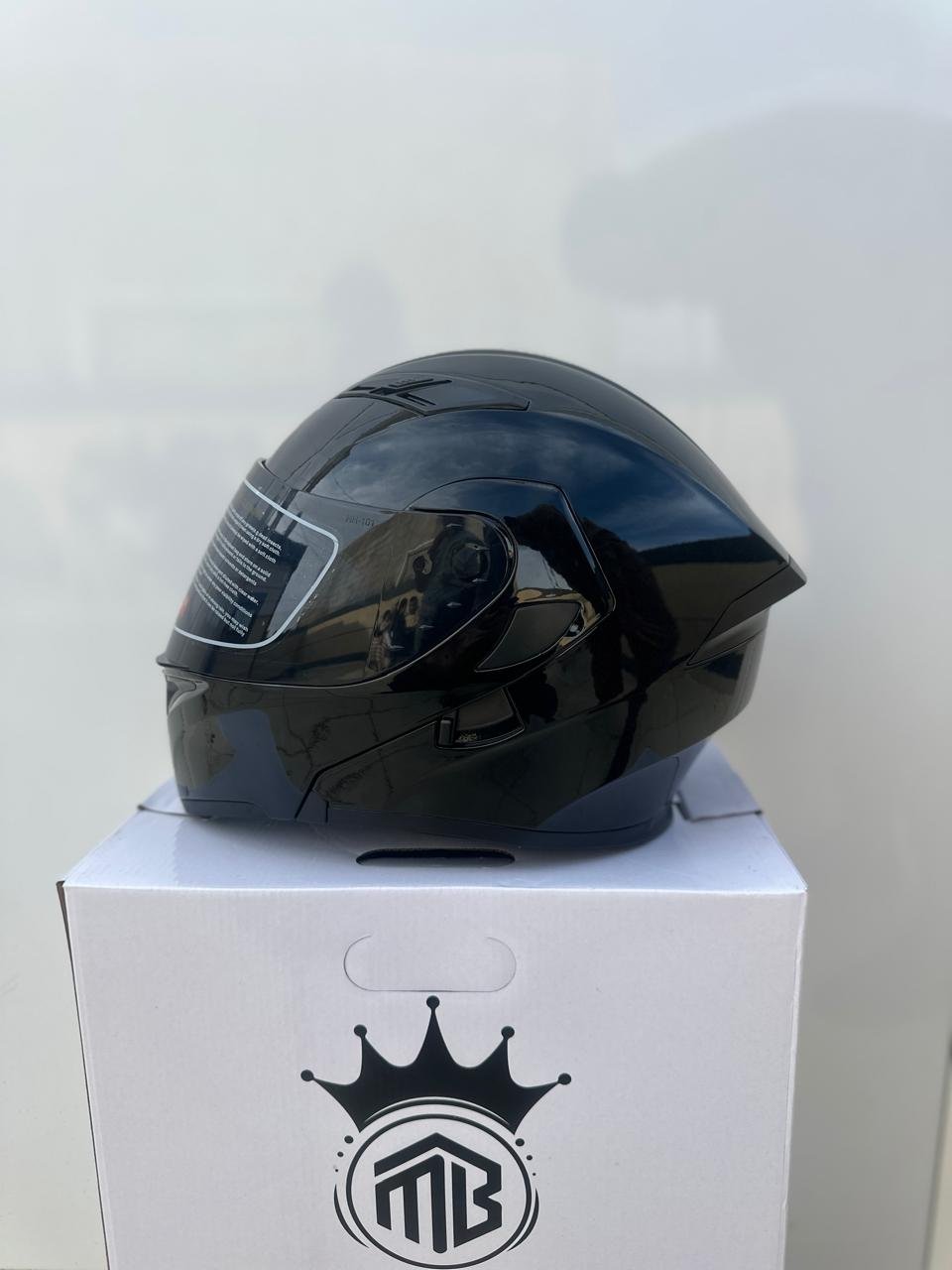 Visière De Casque Moto Compatible BE-ON B-110B B-108A - Lentille Transparente Ou Fumée Argent