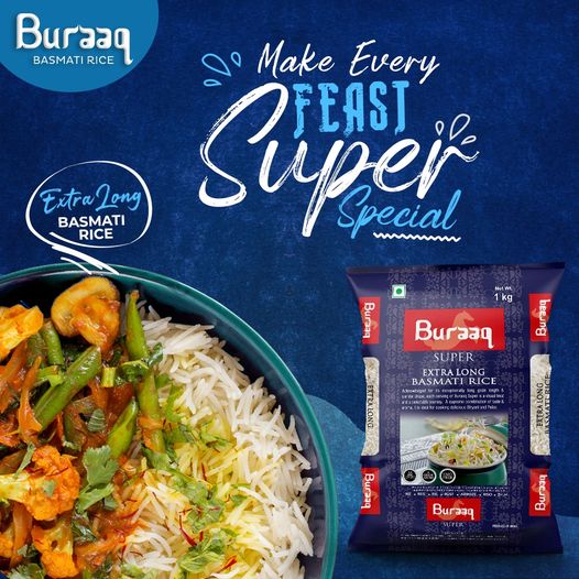 Make every Feast Super Special with... - Buraq Basmati Rice | Facebook