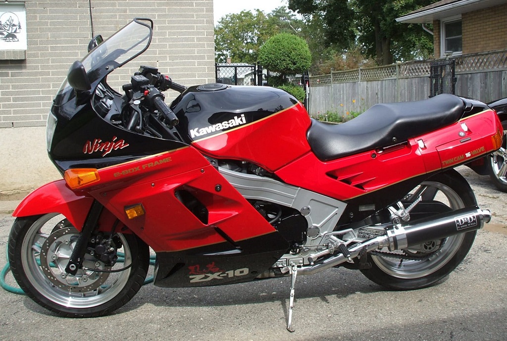 📷 Your Pics : 1988 Kawasaki ZX-10 Ninja in Canada 🇨🇦 Thanks to