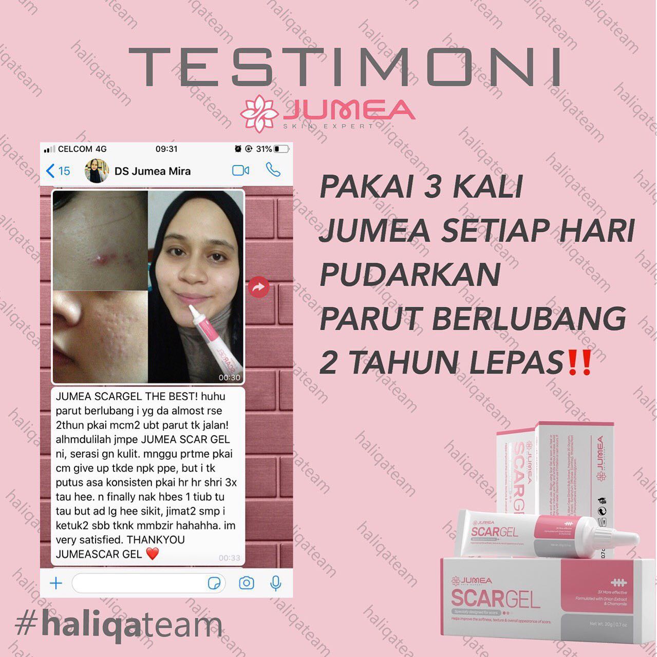 Ubat Parut Paling Berkesan Pakai Macam Macam Ubat Parut Selama 2 Tahun Tahun Ni Jumpa Dengan Jumeascargel Memang Tk Percaya Boleh Pudarkan Parut Berlubang Boleh Tutup Parut Semua
