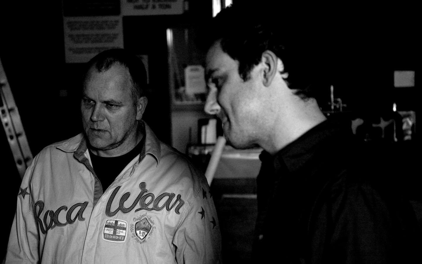 Stuart - From the archive: Stuart Croft and Matthew Marsh on the set of ...