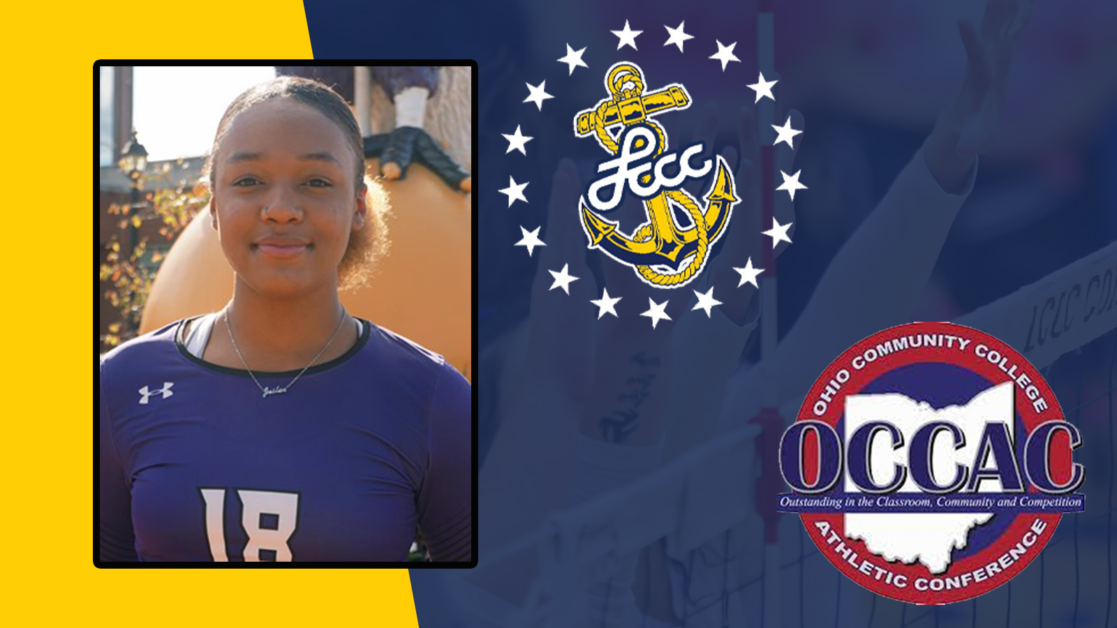 LCCC Athletics - Chelsey Farris received the OCCAC's honor of ...