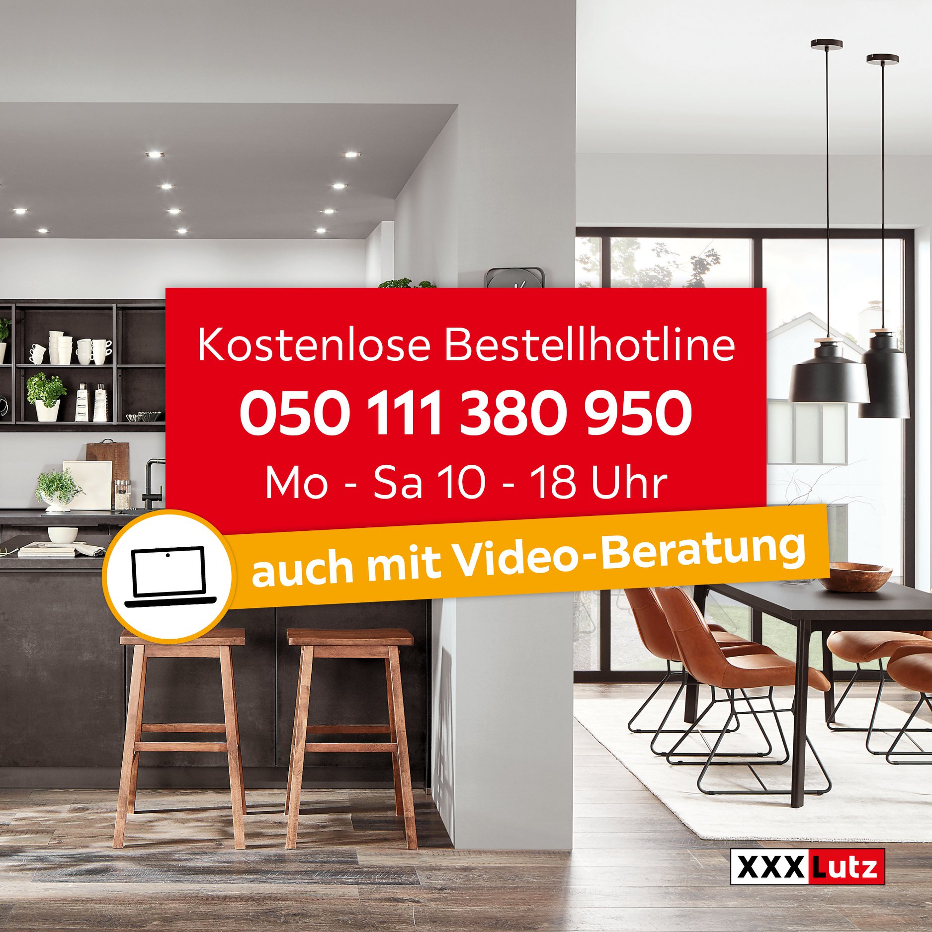 Jetzt per Telefon bestellen