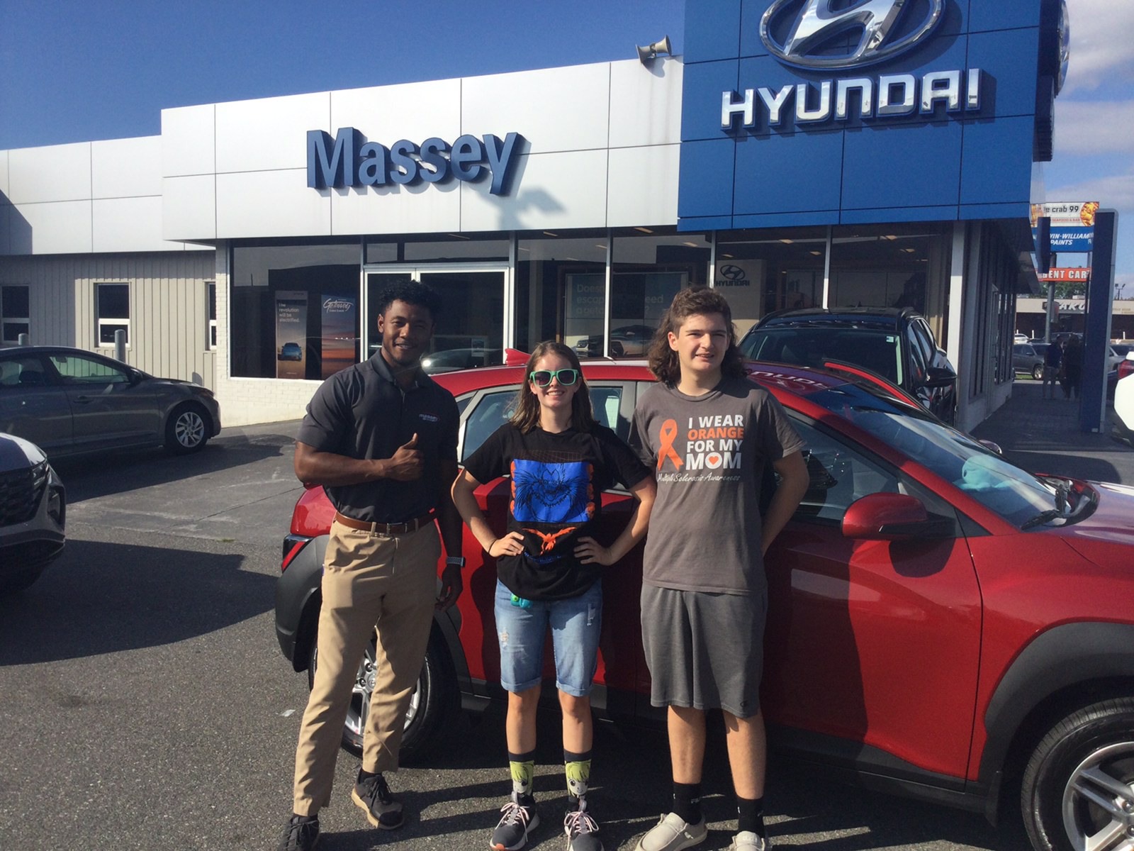 Massey Hyundai - Here's the Heishman family of Falling...