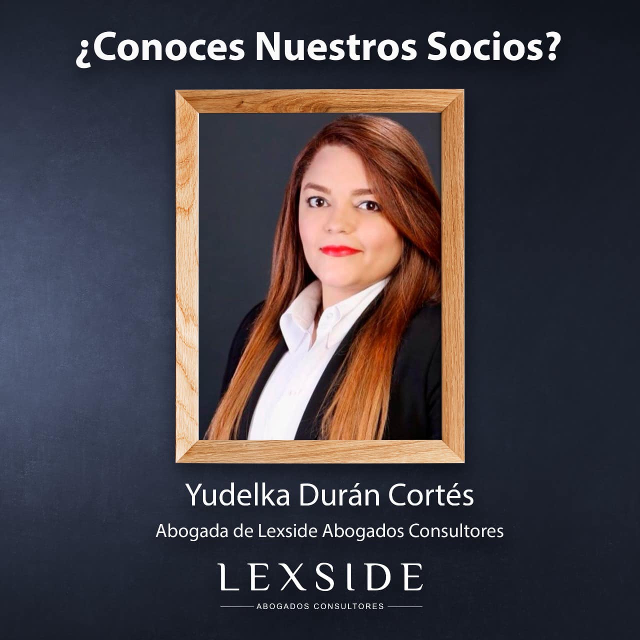 Conoce a nuestra socia fundadora... - Lexside Abogados