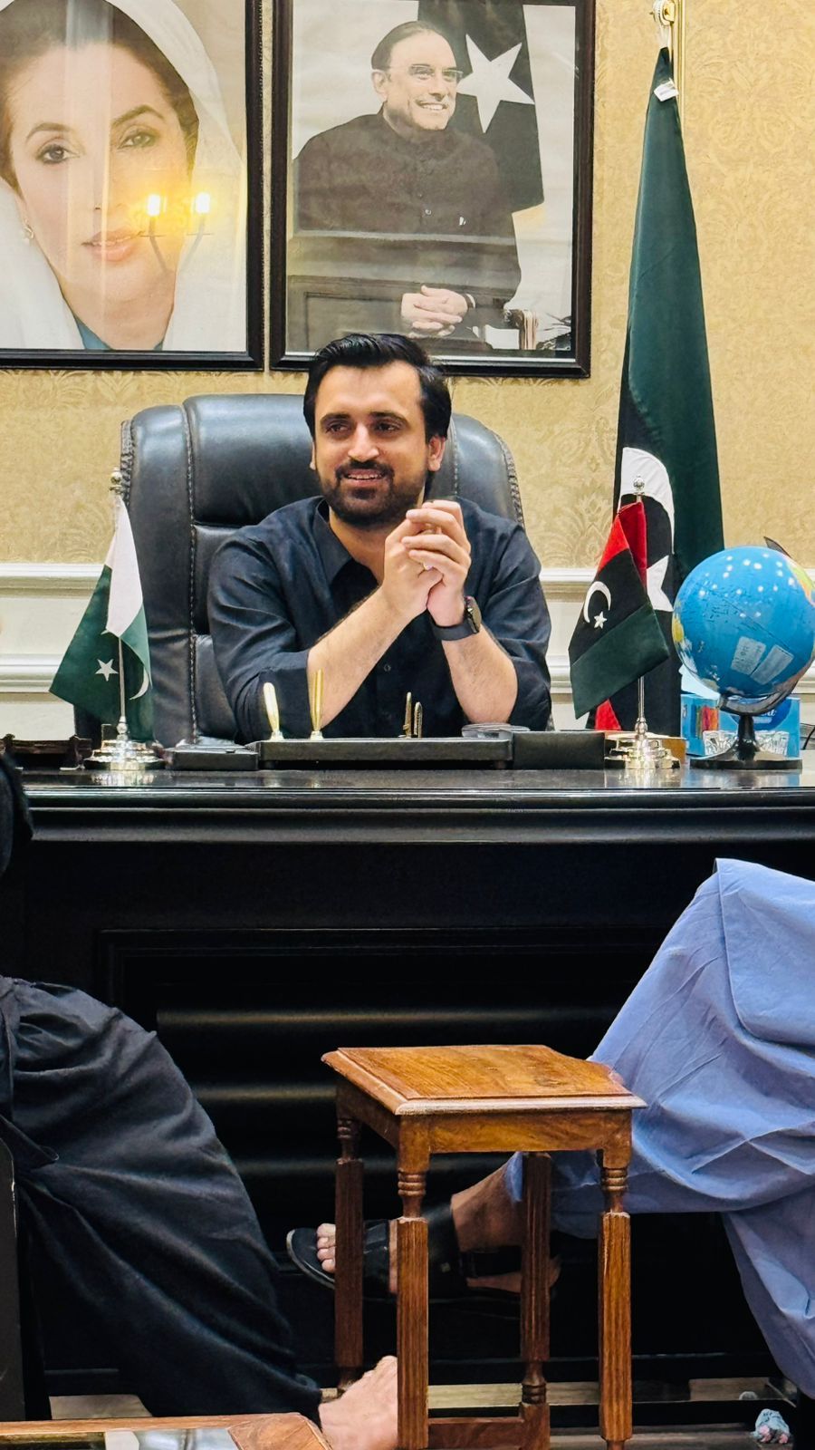 Chairman Khan Mohammed pitafi Town Commity Chamber