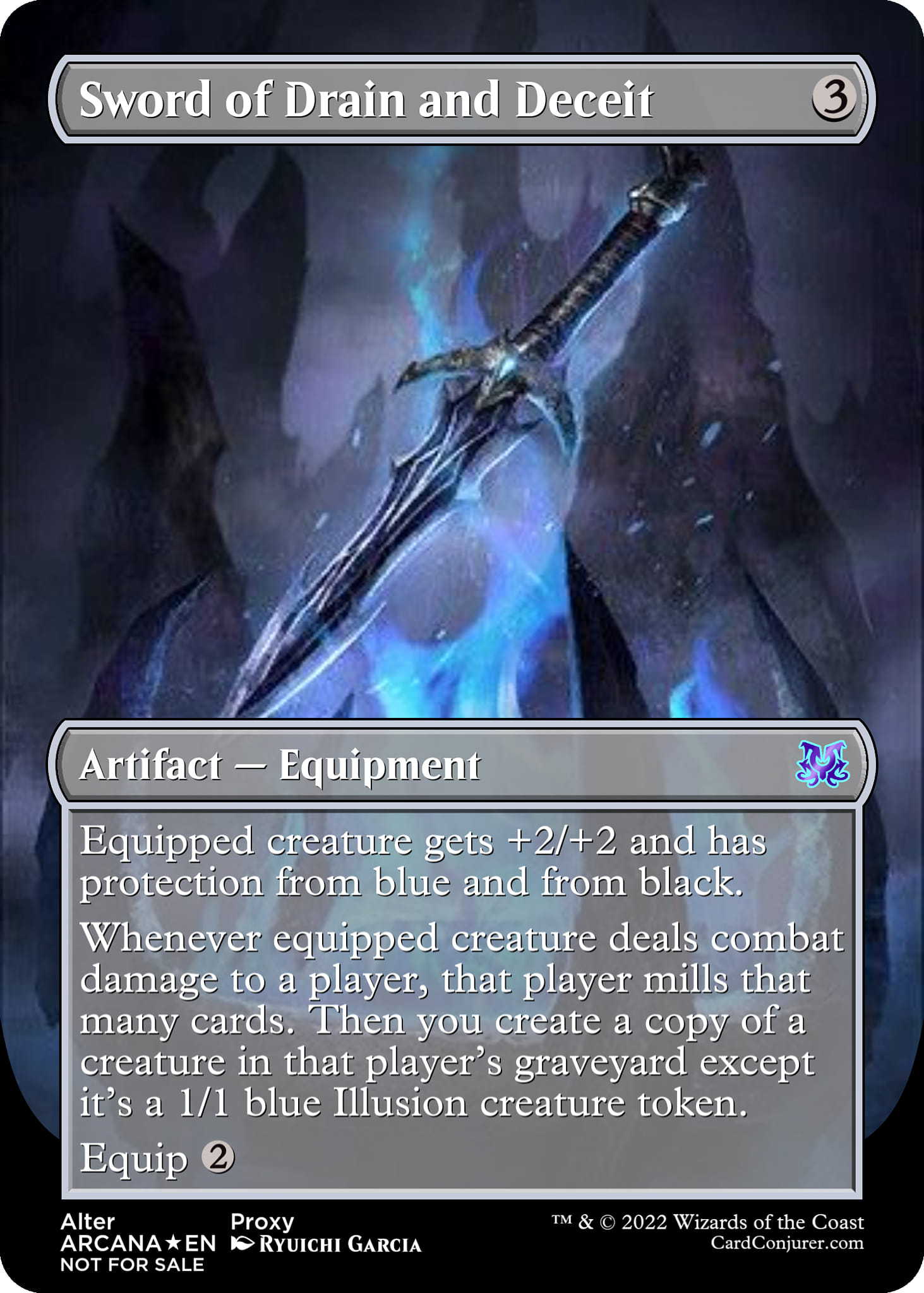 sword of cards mtg then attach it to that creature Sword of the Ages Price