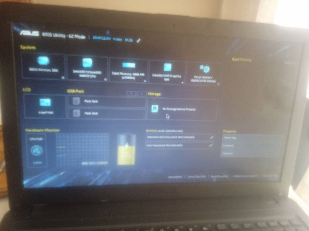 Simple Puzzle: How to get out of BiOS?? ASUS VivoBook X442U