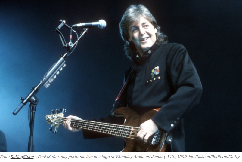 January 13th 1990 - The Paul McCartney World Tour (Wembley, London