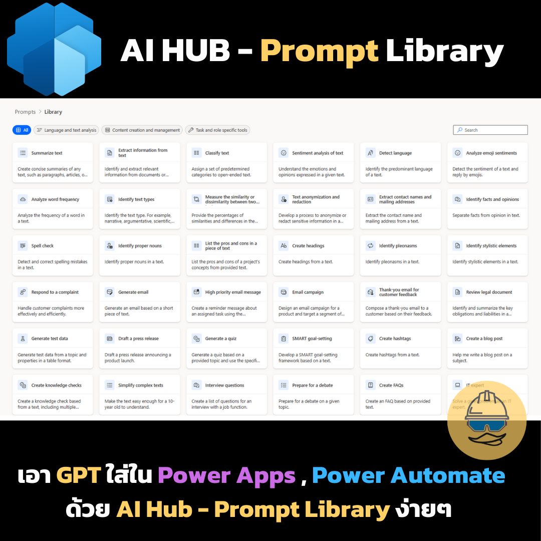 วิศวกรเป็ด - Prompt Library ของ AI HUB (AI - Builder!) 🤖... | Facebook