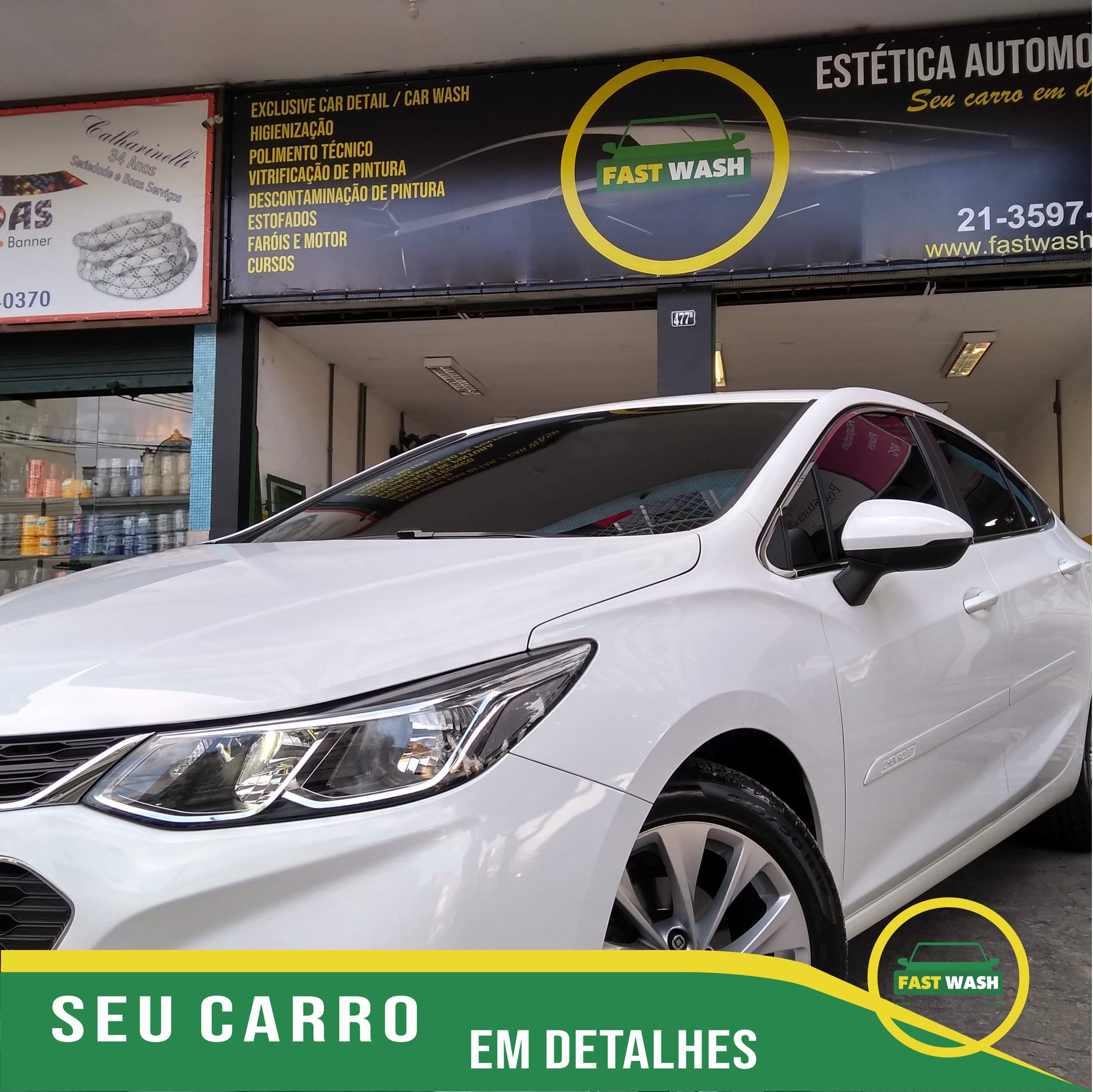 Fast Wash Estética... - Fast Wash Estética Automotiva