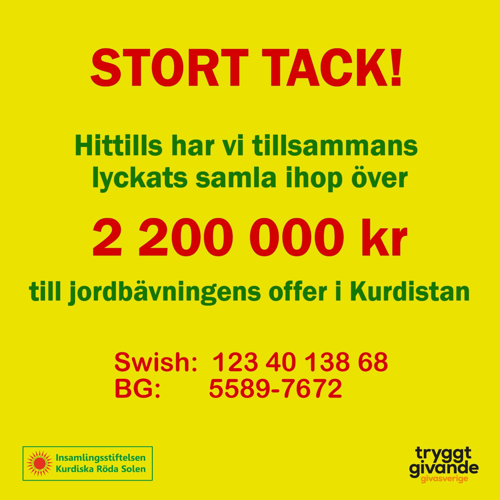 Insamlingsstiftelsen Kurdiska Röda Solen | Solna