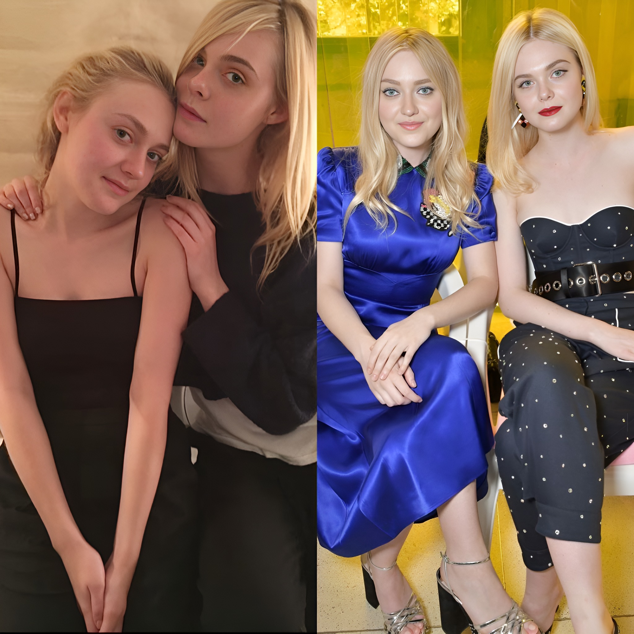 Scarlett Dakota with Elle Fanning🥰🥰 BOOMchallenge Facebook