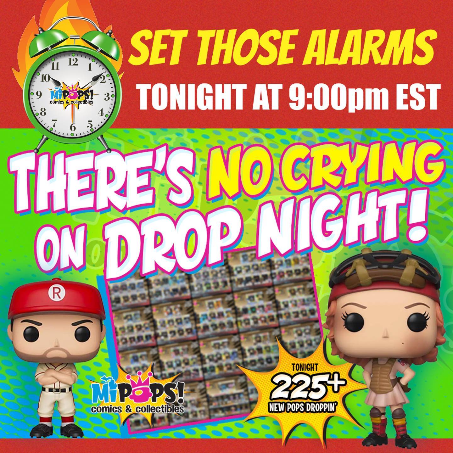 ⏰🚨📣 SET THOSE ALARMS & ALERTS and get ready for tonight's (10/8