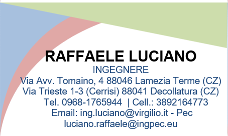 Raffaele Luciano Engineer | Lamezia Terme