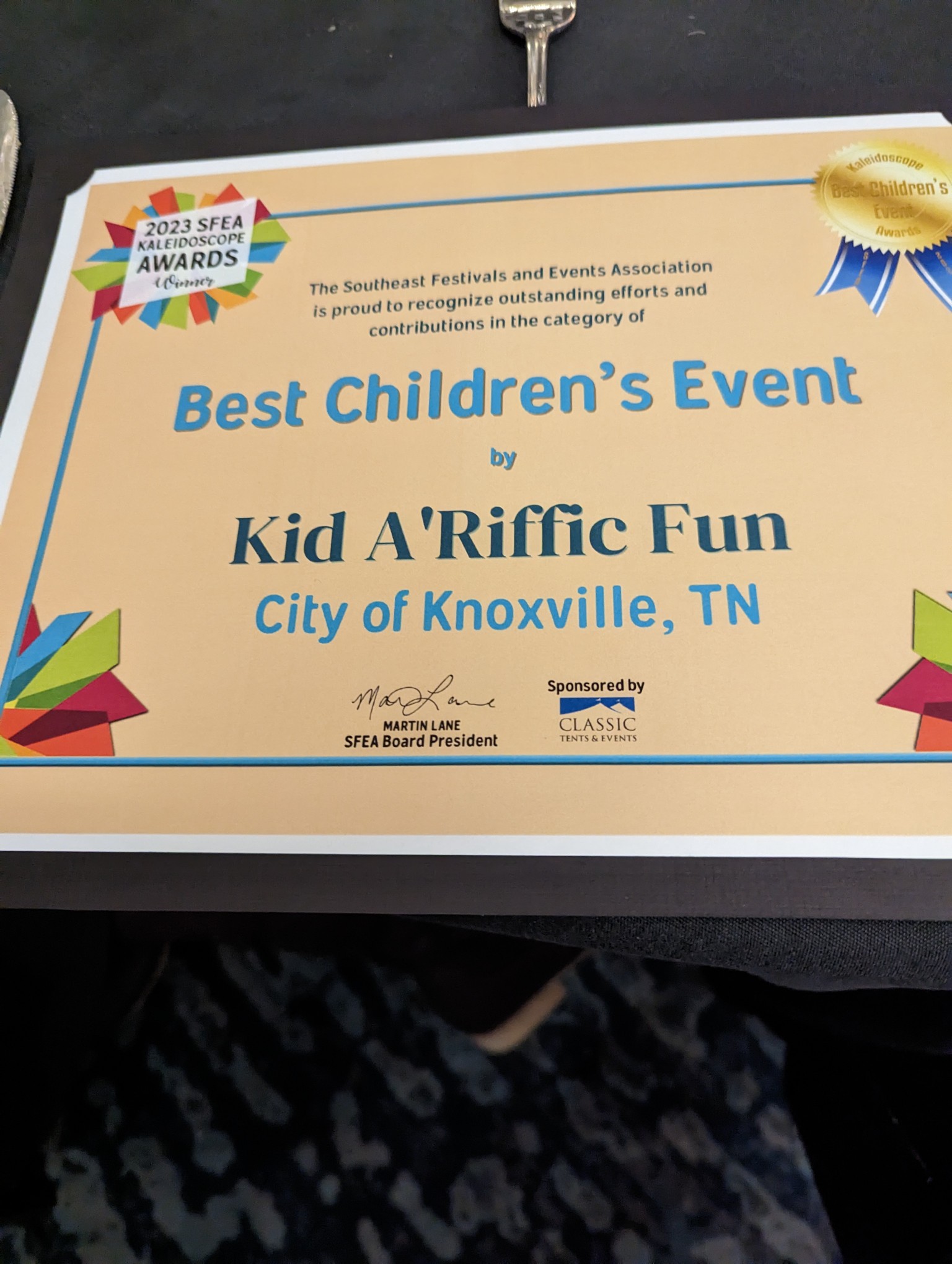 The City was awarded Best... - City of Knoxville - Government