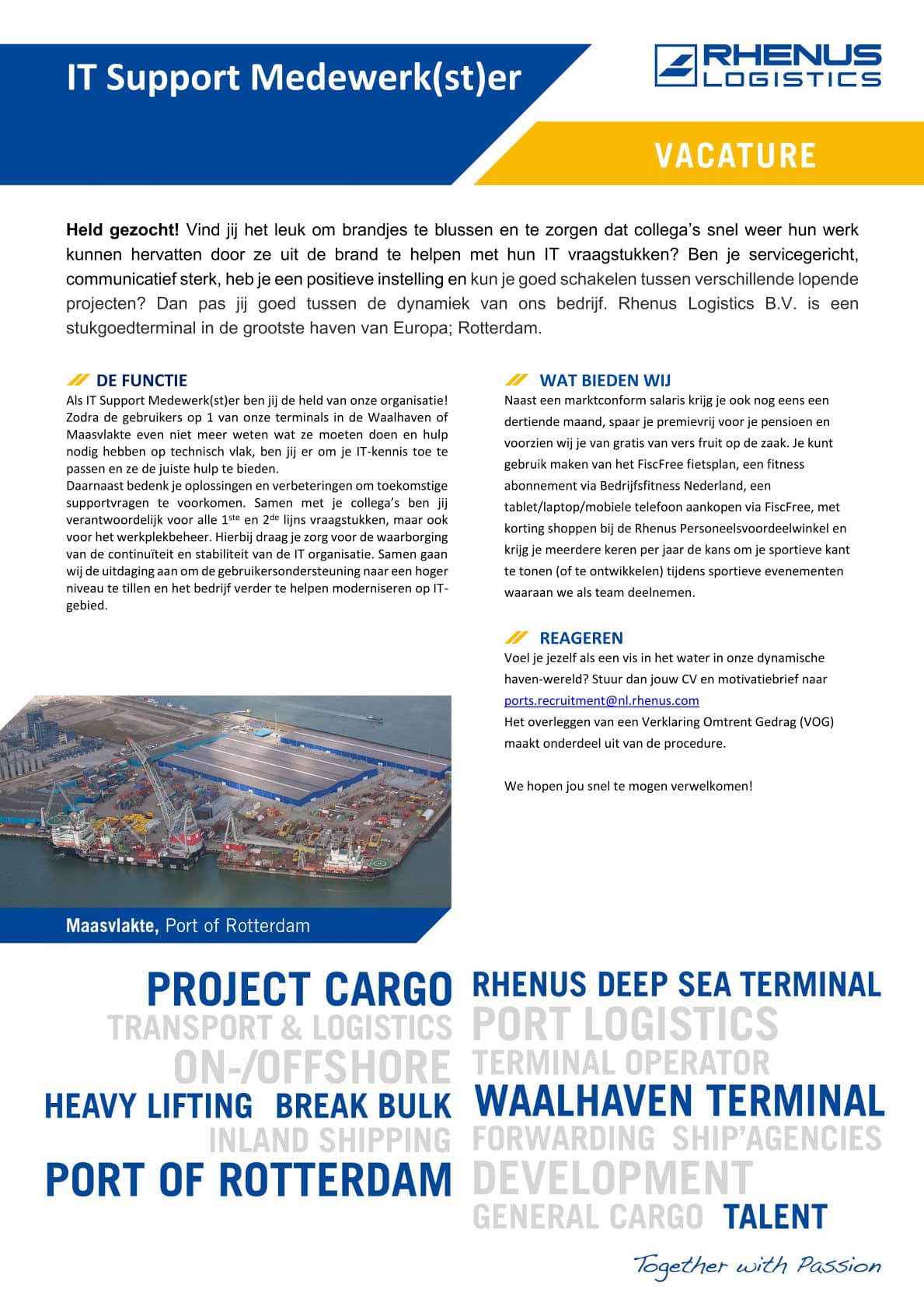 Rhenus - Picture of the day@ Rhenus Deep Sea Terminal, Maasvlakte ...