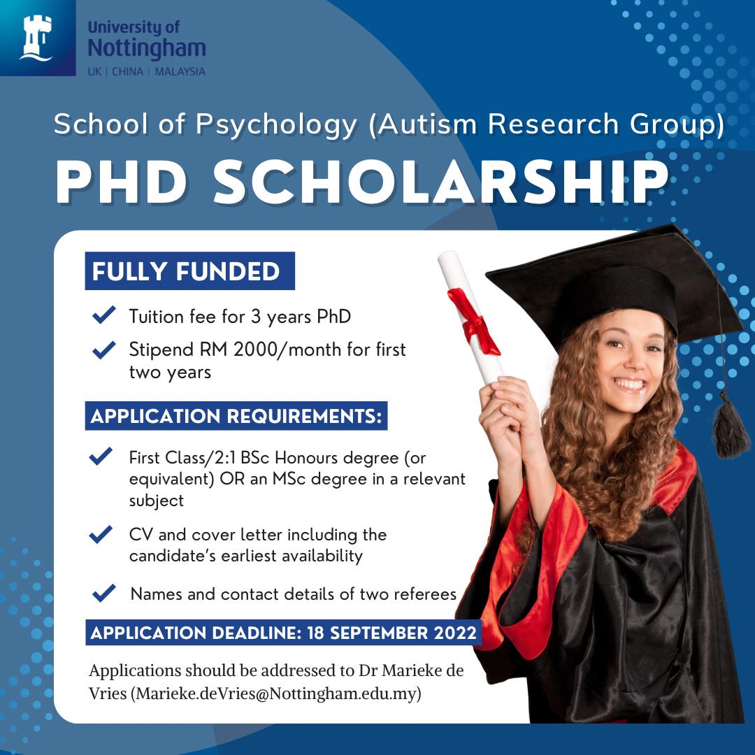 UNM Psychology - Fully funded PhD position!! 🎓 The Autism... | Facebook