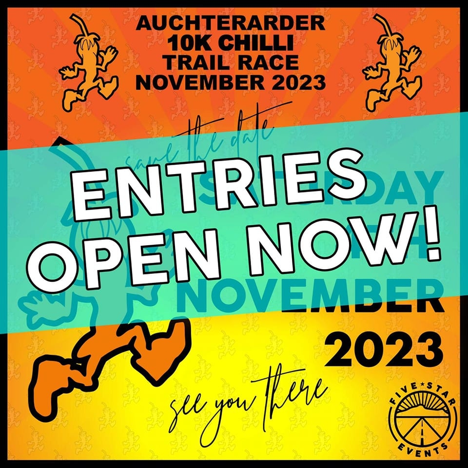Entries for The Chilli... - Auchterarder Running Festival | Facebook