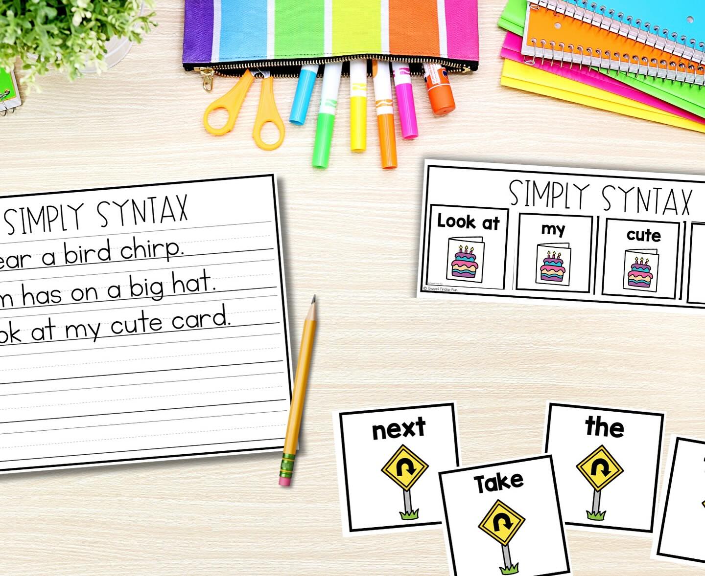 Simply Syntax! There are so many word... - Sweet Firstie Fun