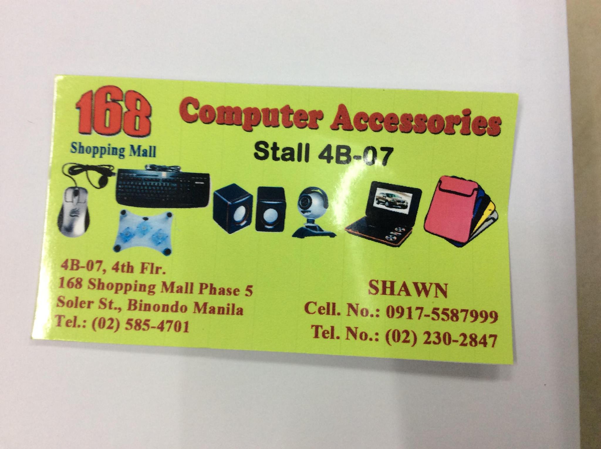 Shawn computer accessories | Tondo