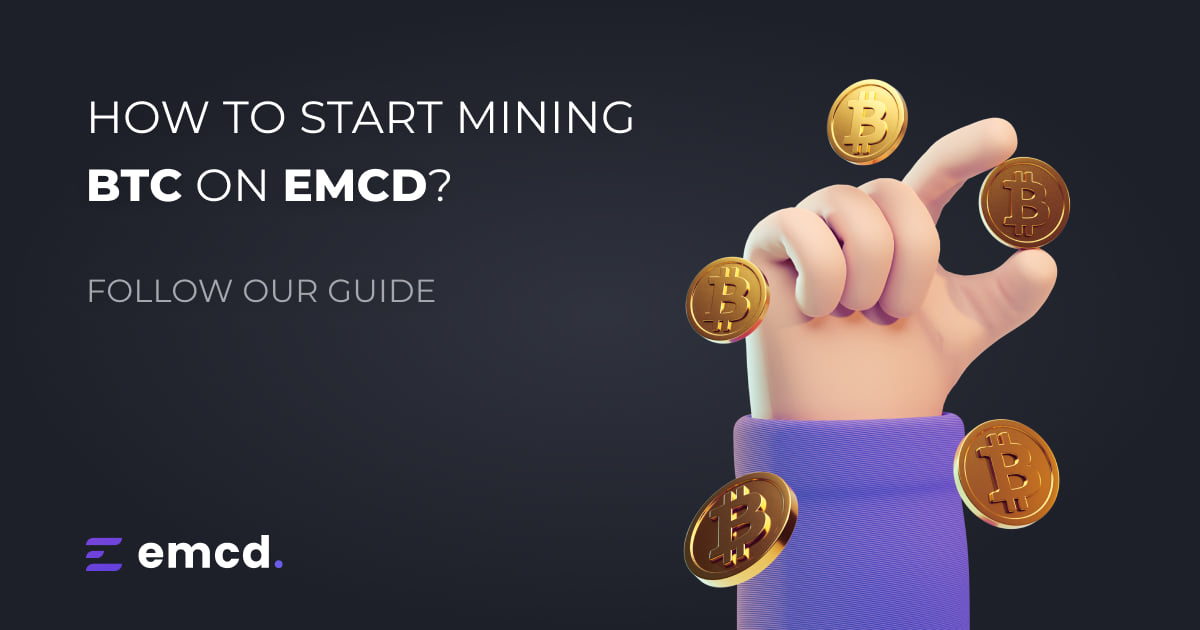 How to start #mining BTC on EMCD... - EMCD TOP-7 Mining pool | Facebook