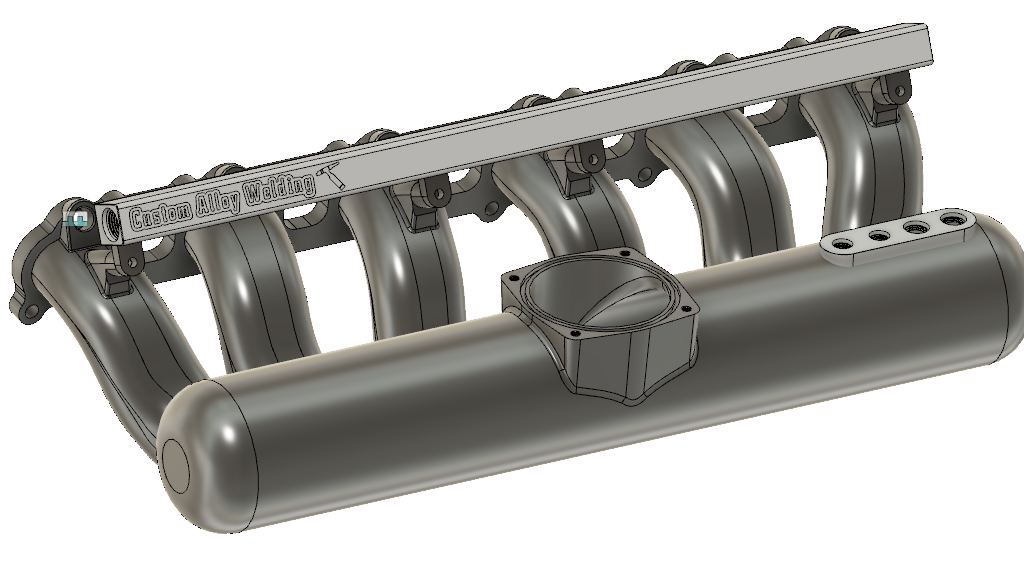 The new barra cast intakes are... - Custom Alloy Welding