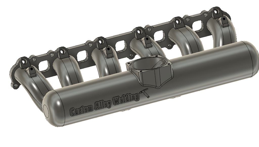 The new barra cast intakes are... - Custom Alloy Welding