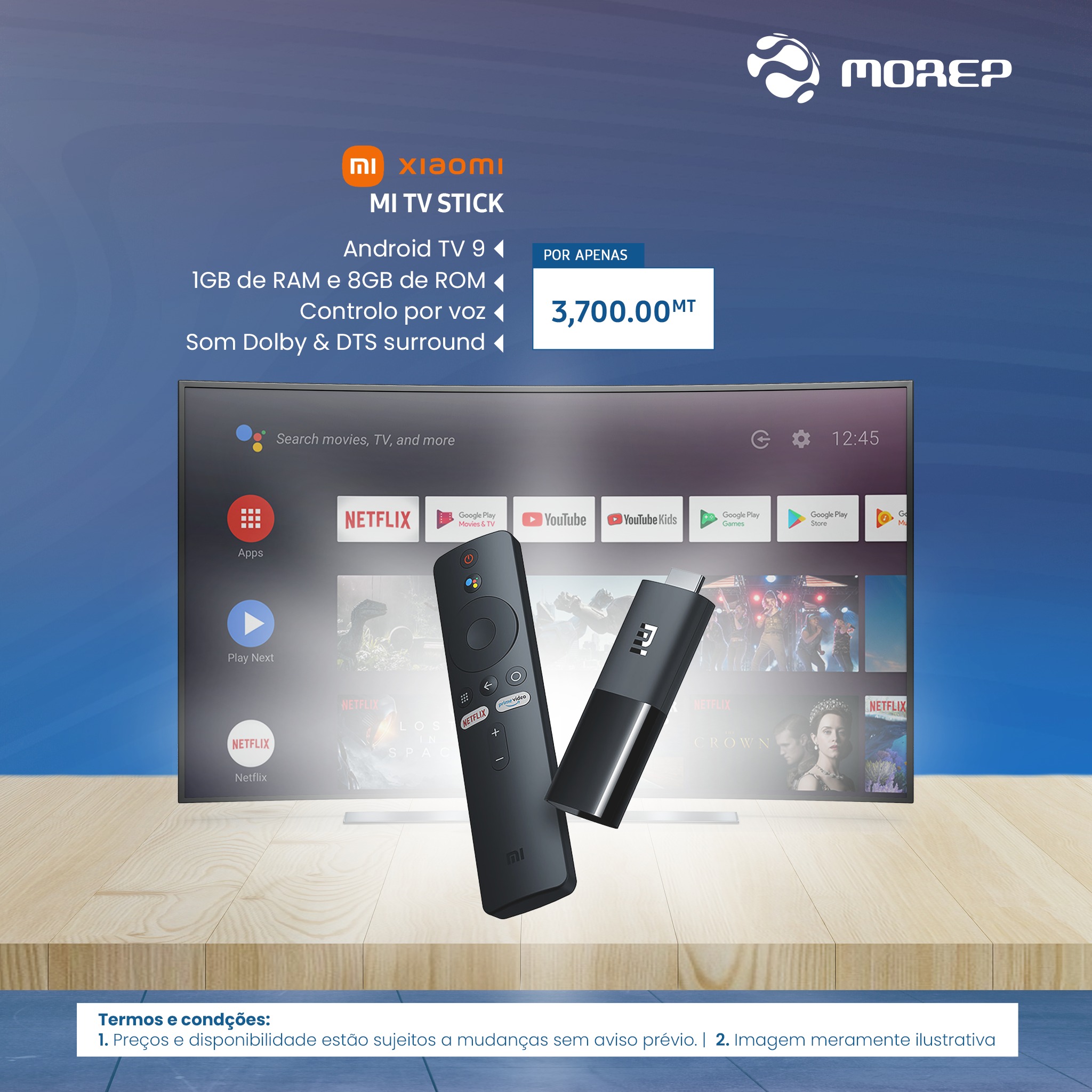 MOREP - Quer uma Smart TV? O TV Stick XIAOMI transforma a...