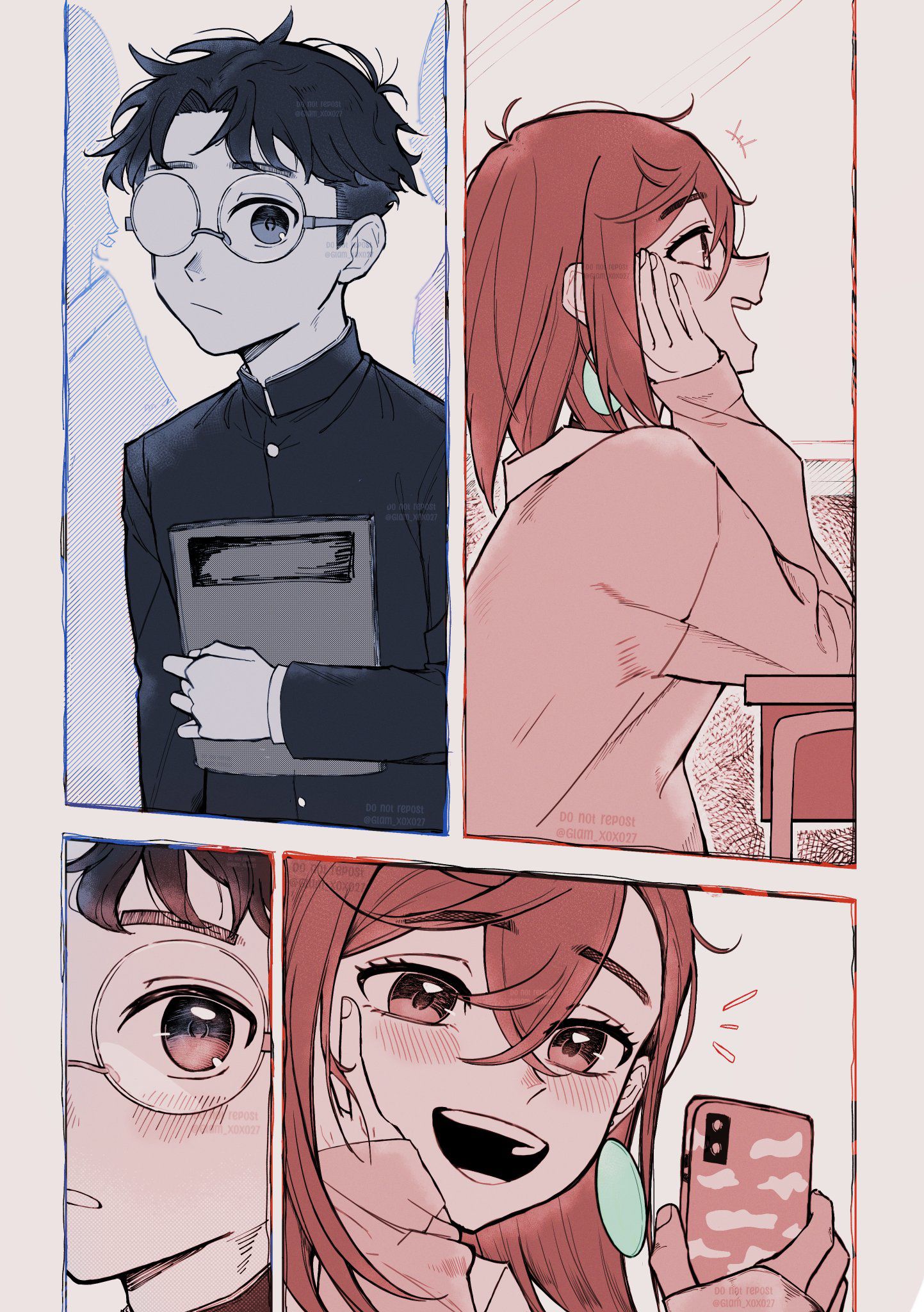 The one that warms his world✨ Artist: @glam_xoxo27 #オカモモ