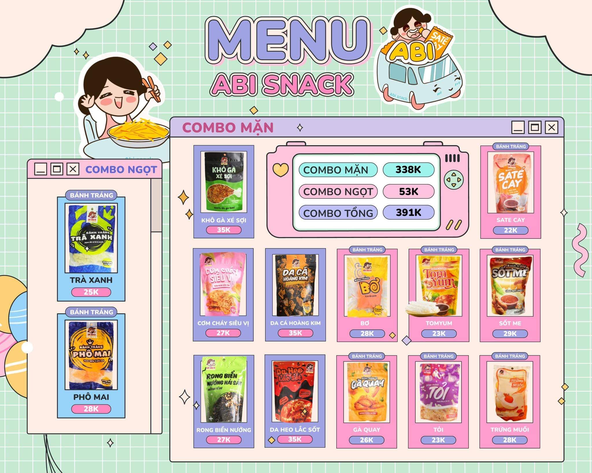 Bánh Tráng Abi - Abi... - Bánh Tráng Abi - Abi Snack Việt Nam