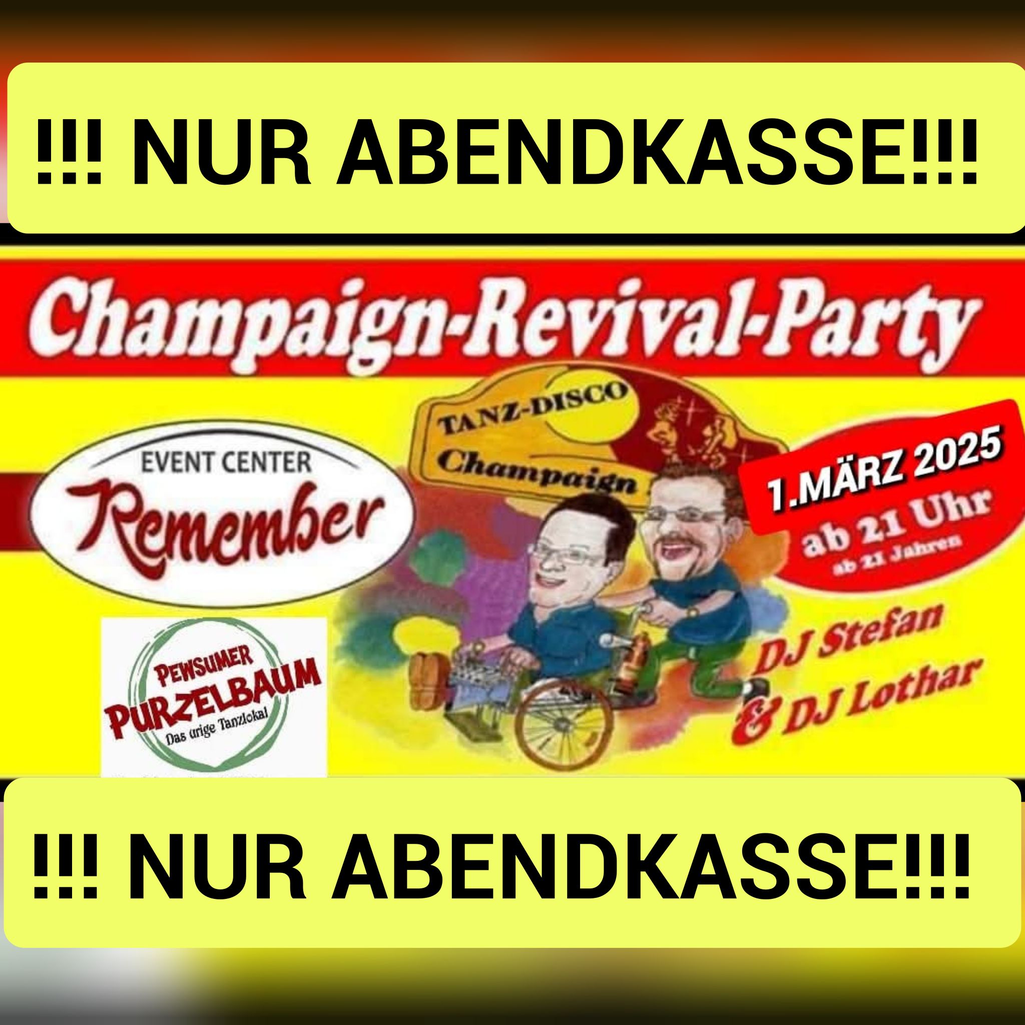 CHAMPAIGN PARTY IN PEWSUM