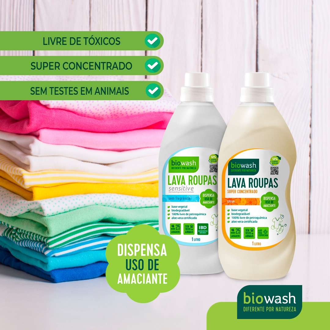 Biowash - Melhor custo benefício!🌎💚 O Lava Roupas Biowash,...