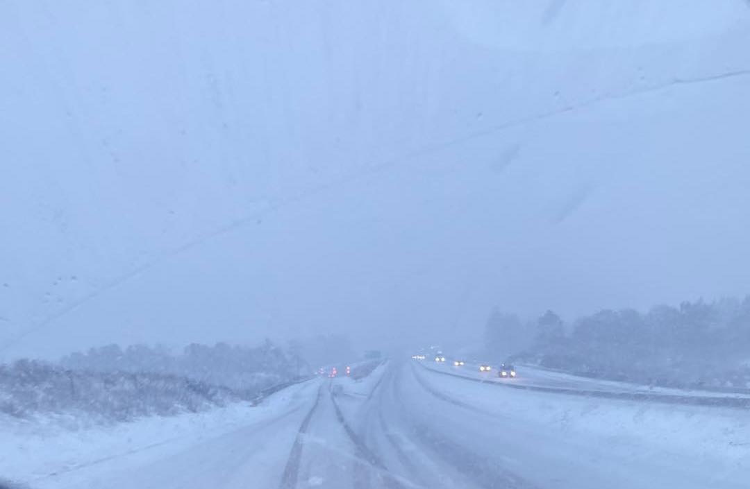 Fubar News - AWPR between dyce and Balmedie getting bad with snow is ...