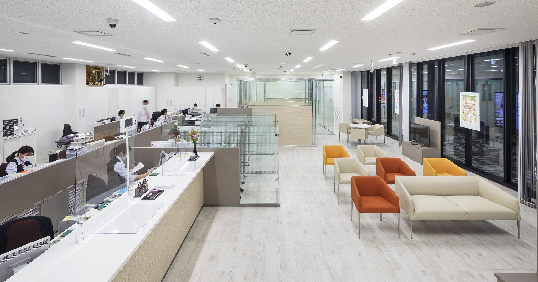バンクインテリア 秀光 - 秀光独自の金融機関に特化した設計監理業務...