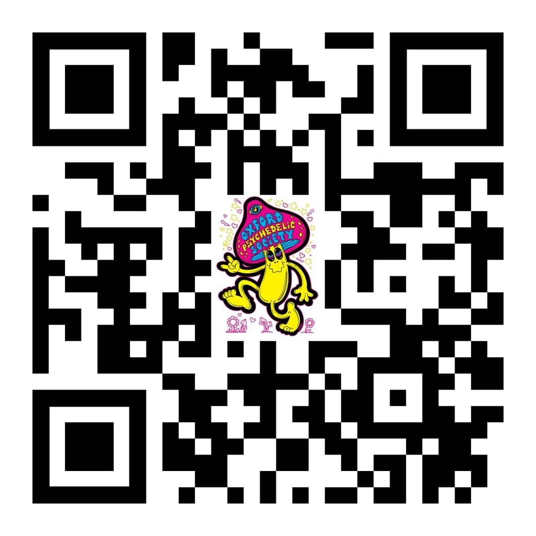 Scan our QR code to join or... - Oxford Psychedelic Society