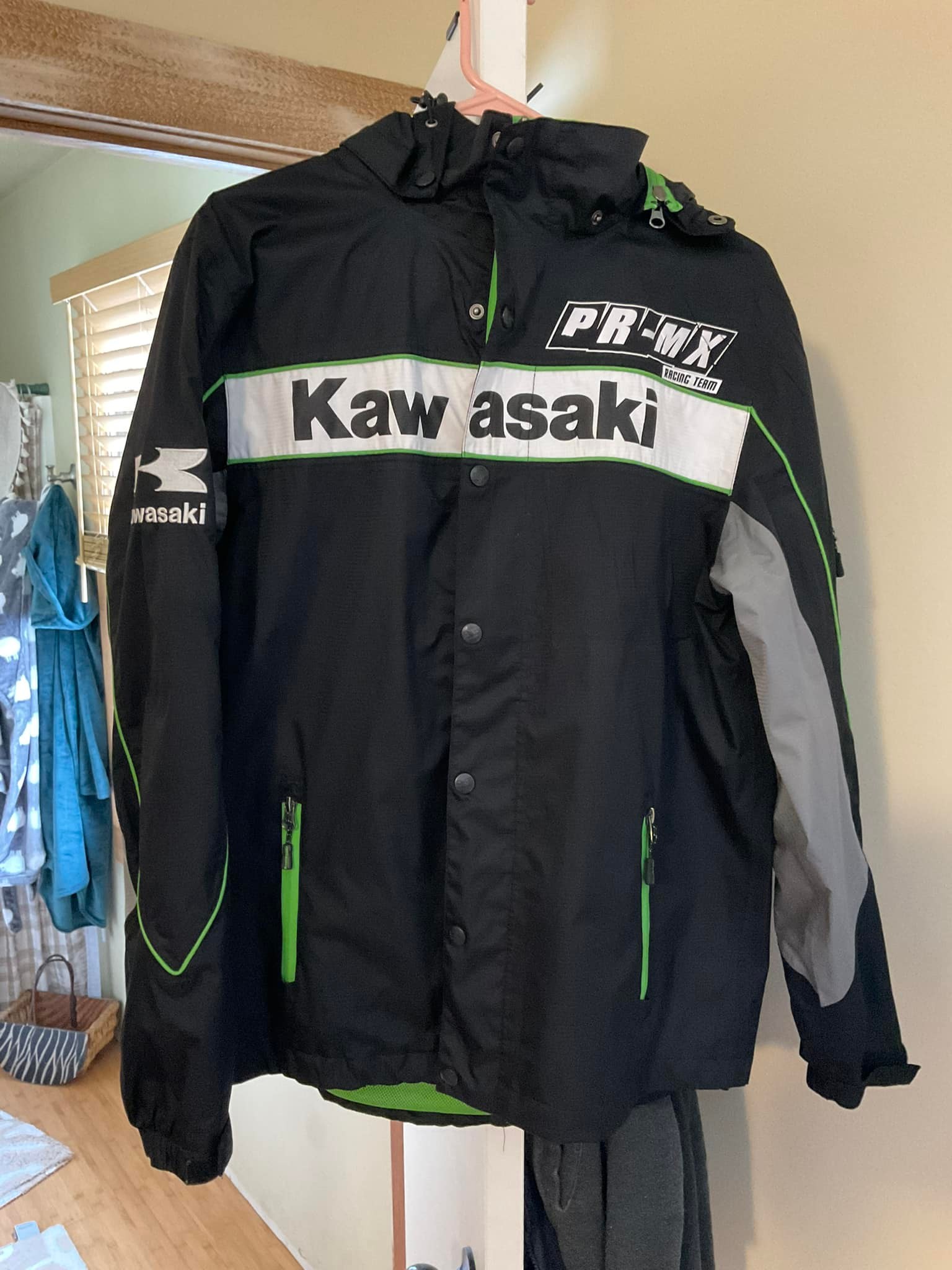 Genuine kawasaki factory racing pit jacket Super clean. All