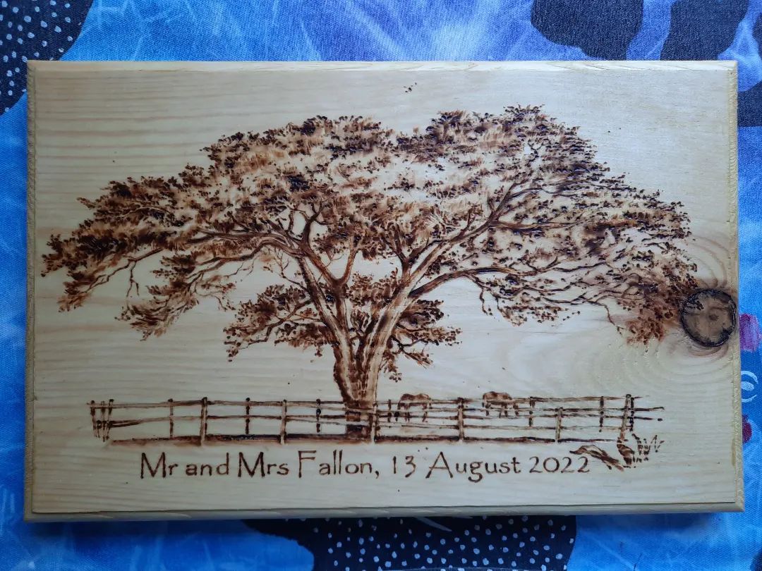 Freeman Art - The Wedding Tree - Bespoke Pyrography Art... | Facebook