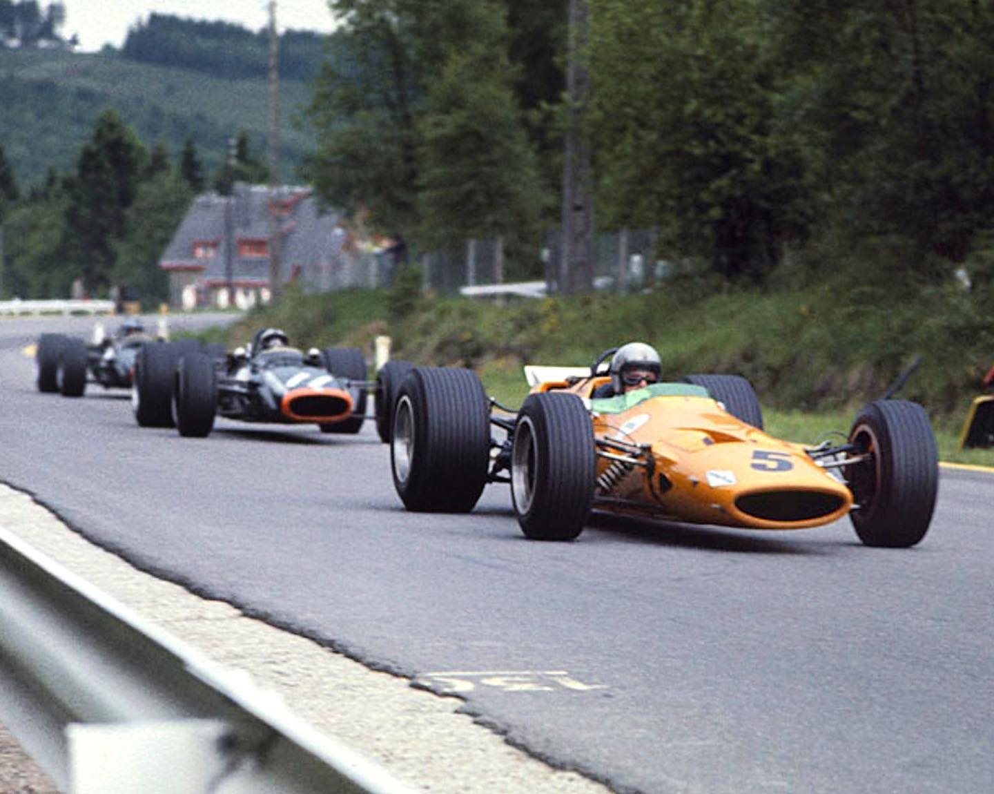 1968年ベルギーグランプリF1 McLaren's first F1 win at 1968 Belgian Grand Prix