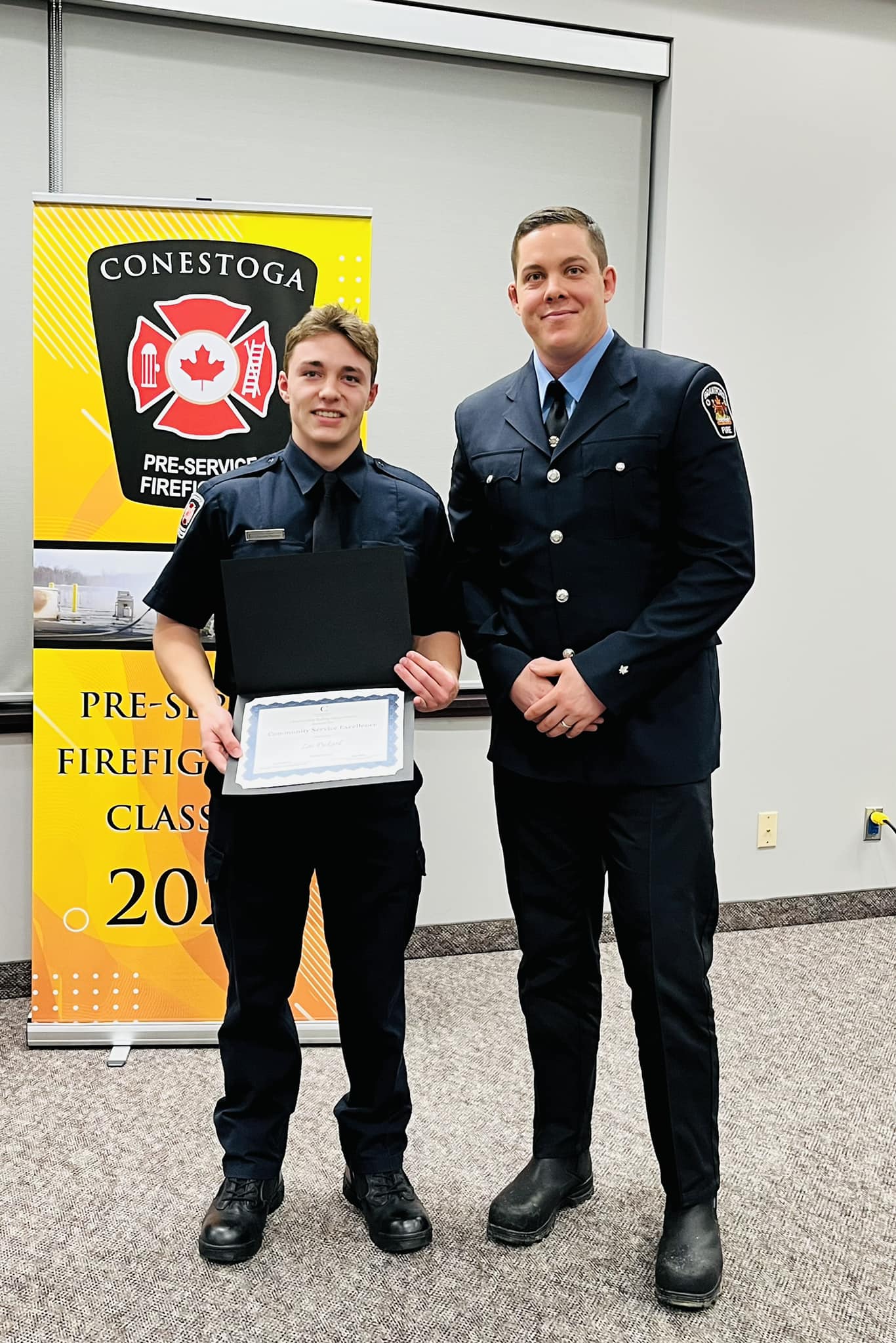 The BPFFA was again honoured to sponsor the Community Service ...