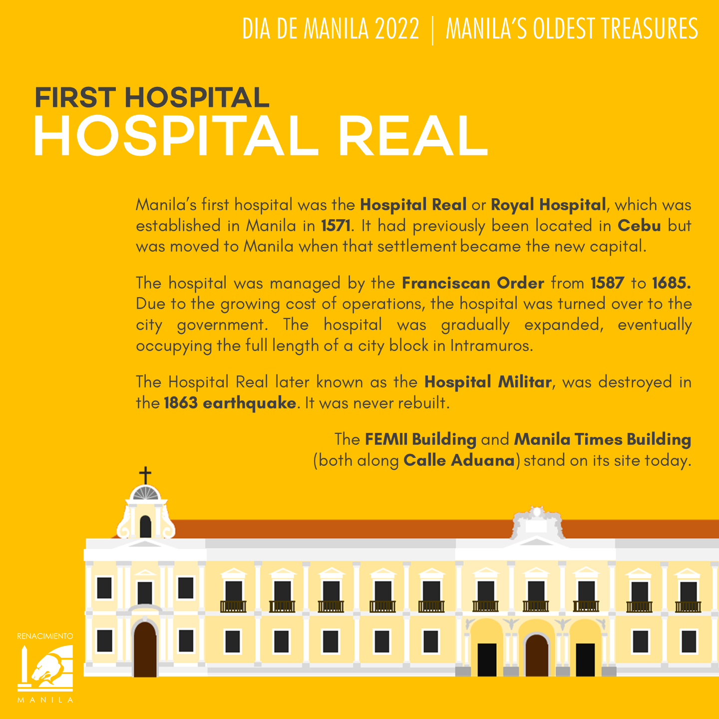 Renacimiento - First Hospital: Hospital Real or Hospital Militar (1571 ...